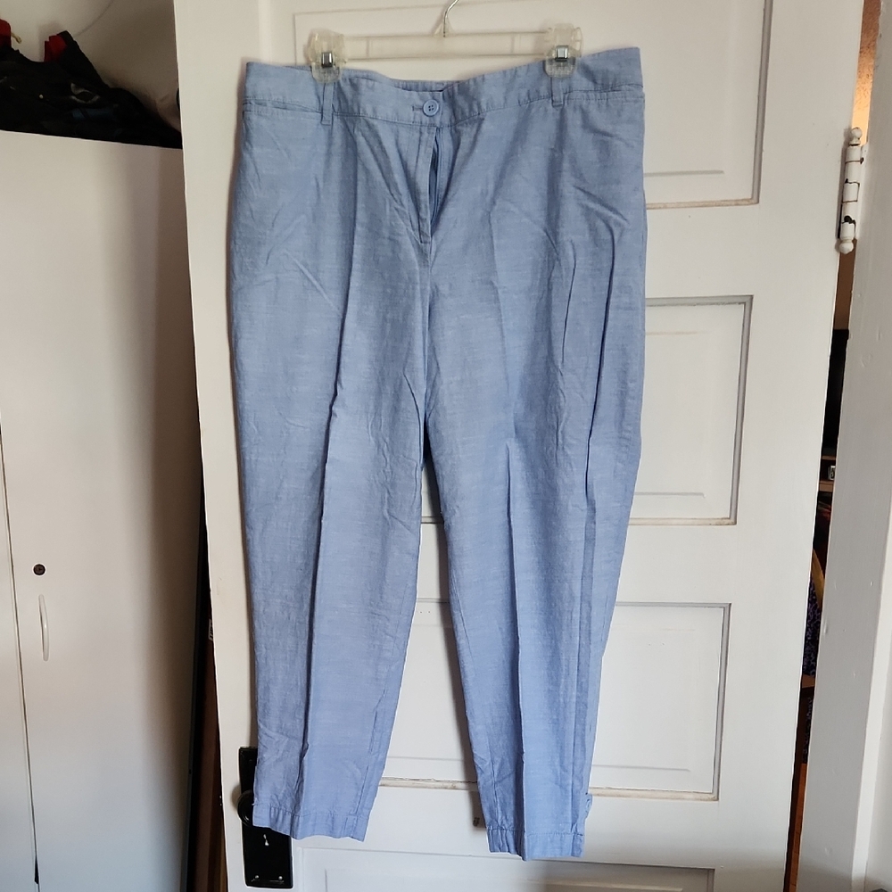 Talbot's Perfect Crop Pants 14